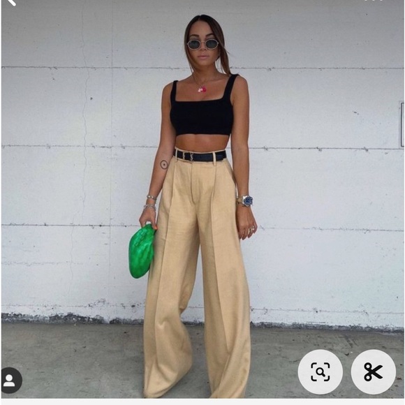 Extra wide tan pants trousers - Picture 3 of 11